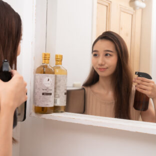 酵素で髪がサラサラしっとりに激変！！